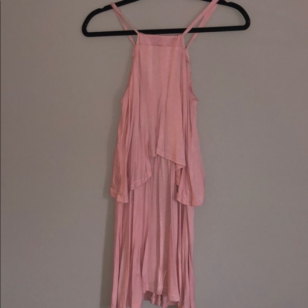 High neckline dress